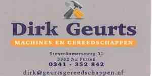 Dirk Geurts Machines en Gereedschappen